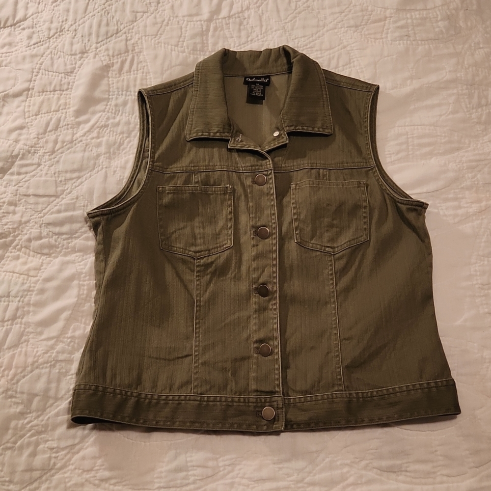 Women's Rafaella Denim Vest